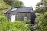 Solar thermal panel, Eigg