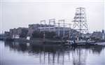 Yoker Power Station and Renfrew Ferry in 1978