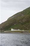 Ailsa Craig lighthouse from the Firth of Clyde