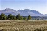 Nevis Range and Ben Nevis from Blàr an Lochan, Loch Lochy