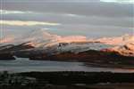 Ben Lomond Conic Hill snow Endrick mouth and warm sun