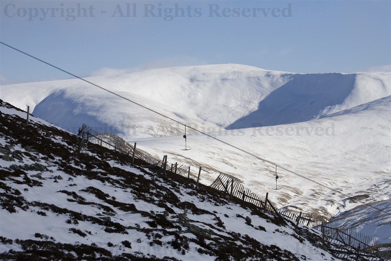 mountains east of Glenshee