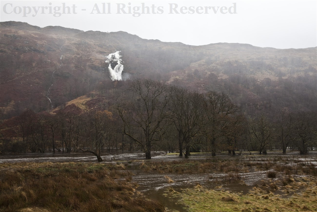 Waterfall on Ben Glas Burn, Glen Falloch