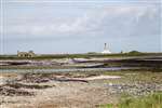 Croft house and lighthouse, Start Point, Sanday