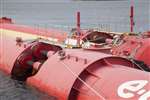 Pelamis wave device at Lyness, Hoy