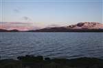 Sunrise over Inchcailloch and Ben Lomond