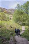 People walking, Conic Hill