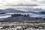 Ruthven Barracks in the snow