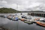 The pier and marina, Gairloch