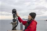 Cleaning a remote seabird camera on Fidra, Firth of Forth