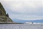 Ailsa Craig north foghorn and Troon-Larne ferry