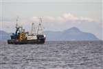 Trawler N227 Stardust fishing in the Firth of Clyde