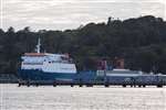 Calmac freight vessel Muirneag at Stornoway