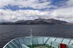 Approaching Arran from the ferry