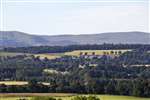 Muthill and the Ochils from Crieff