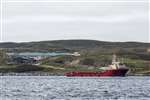 Supply ship and recycling centre, Lerwick
