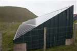 Solar PV panels, Foula