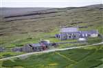 The disused post office and school house, Foula