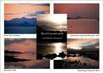 Scottish Sunsets - set of 5 greetings cards