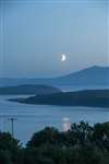 Moon setting above Cumbraes and Arran
