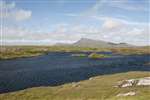 Eaval and South Lee from Grimsay